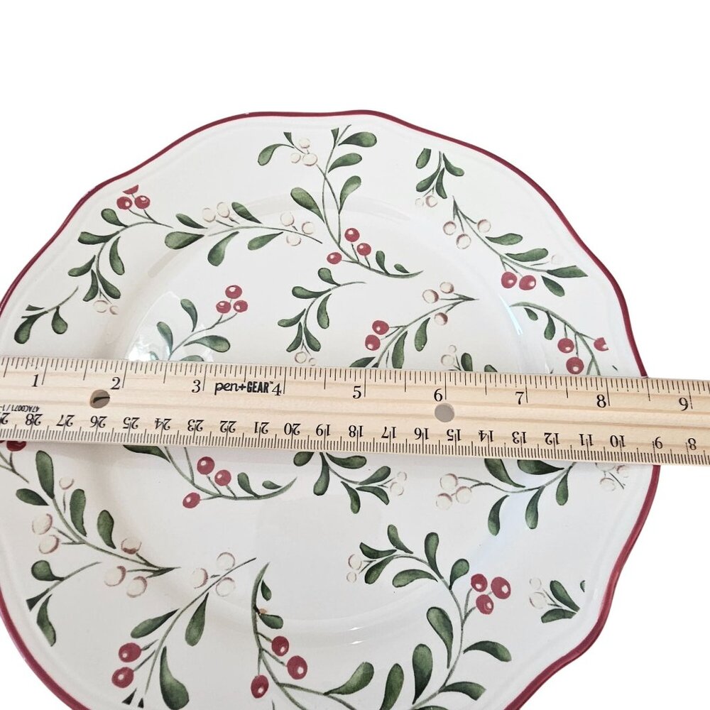 3 Better Homes Heritage Salad Plate 8.5" stoneware dishwasher microwave safe - Picture 8 of 8
